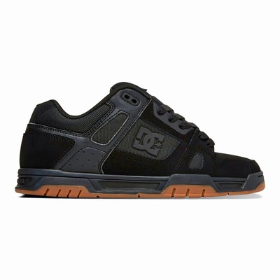 DC Stag Men's Black Sneakers Australia Online WKM-269